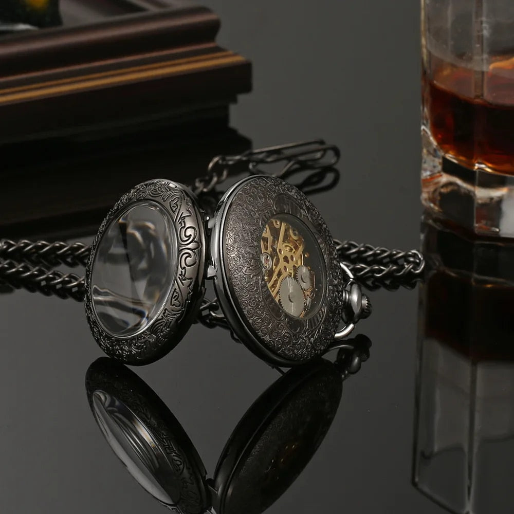 Джобен часовник | Минималистичен джобен ретро