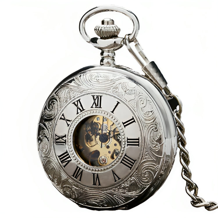 Механичен джобен часовник Double Claplet